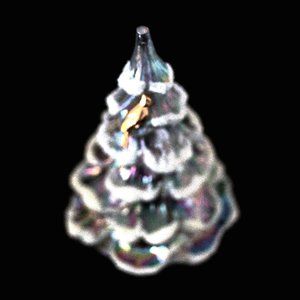 Fenton Glass Tree with Bird